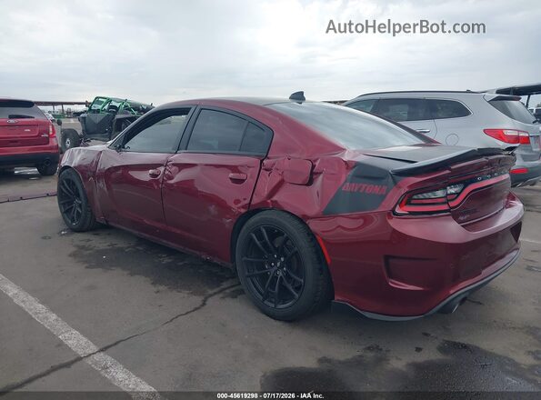2C3CDXGJXKH619264 2019 DODGE CHARGER Темно-бордовый 