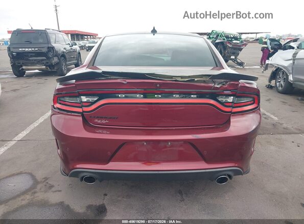 2C3CDXGJXKH619264 2019 DODGE CHARGER Темно-бордовый 