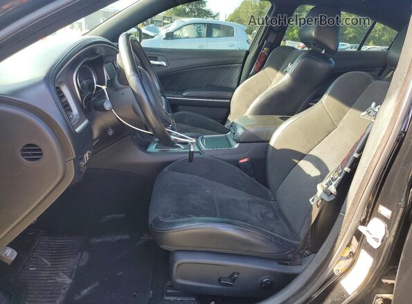 2C3CDXGJXKH718134 2019 DODGE CHARGER Black Vista interior delantera