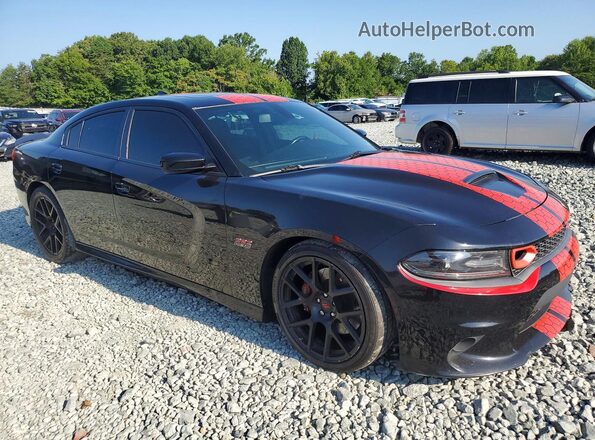 2C3CDXGJXKH718134 2019 DODGE CHARGER Black Delantero derecho