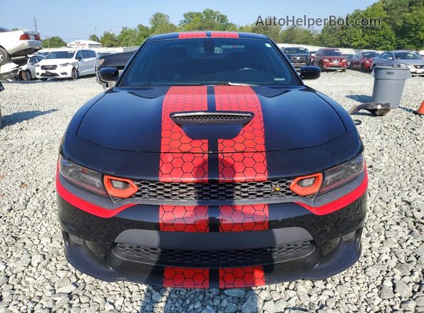 2C3CDXGJXKH718134 2019 DODGE CHARGER Black Vista frontal