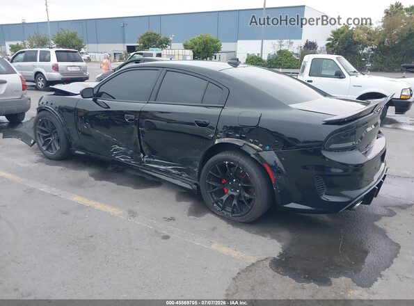 2C3CDXGJXLH111538 2020 DODGE CHARGER Black Trasero izquierdo