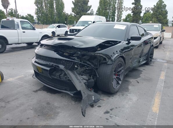 2C3CDXGJXLH111538 2020 DODGE CHARGER Black Vista frontal