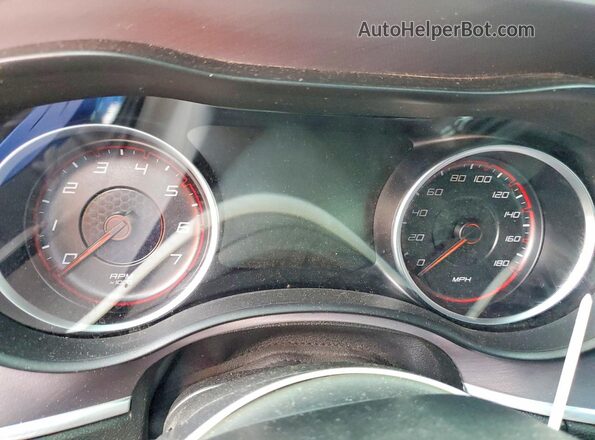 2C3CDXGJXMH503775 2021 DODGE CHARGER Blue Instrument cluster view