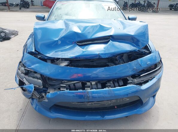 2C3CDXGJXMH666555 2021 DODGE CHARGER Blue წინა ხედი