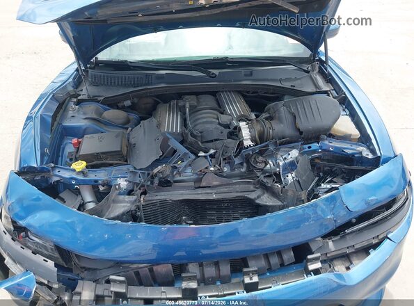 2C3CDXGJXMH666555 2021 DODGE CHARGER Blue უკანა ხედი