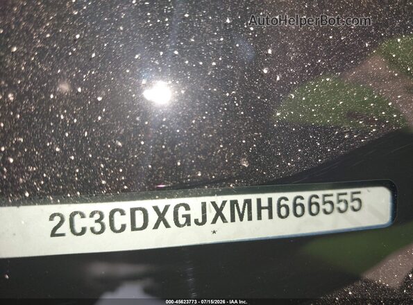 2C3CDXGJXMH666555 2021 DODGE CHARGER Blue 
