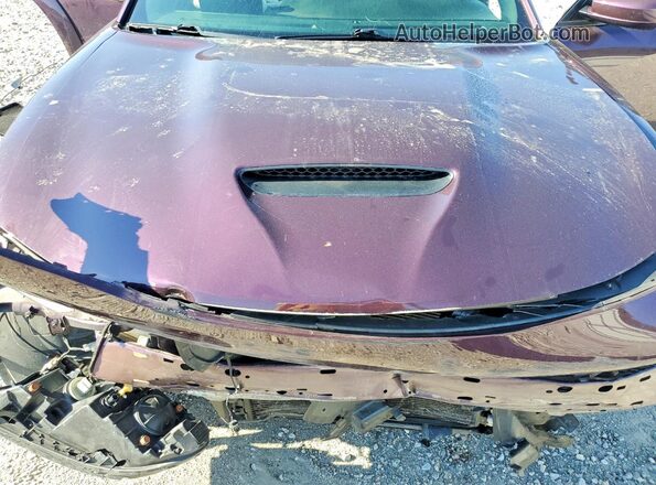 2C3CDXGJXNH112448 2022 DODGE CHARGER Purple Vista interior trasera