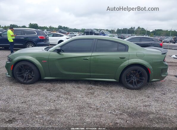 2C3CDXGJXPH651803 2023 DODGE CHARGER Green უკანა სალონის ხედი