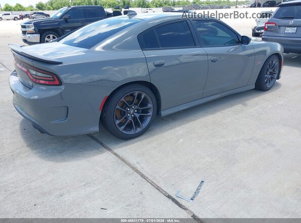 2C3CDXGJXPH660095 2023 DODGE CHARGER Серый Задняя правая четверть
