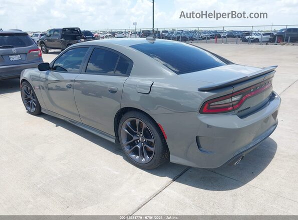 2C3CDXGJXPH660095 2023 DODGE CHARGER Серый Задняя левая четверть