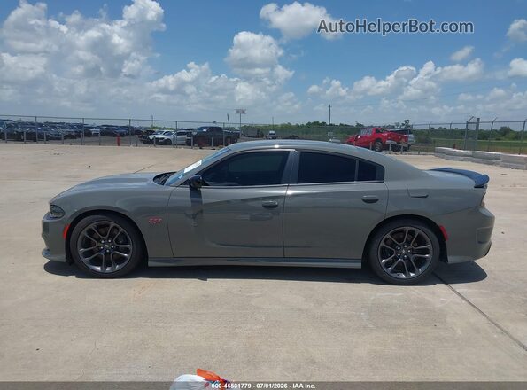 2C3CDXGJXPH660095 2023 DODGE CHARGER Серый Панорамный вид салона 360°