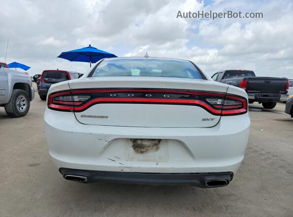 2C3CDXHG0GH132455 2016 DODGE CHARGER White უკანა ხედი