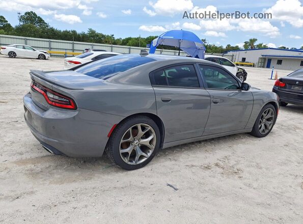 2C3CDXHG0HH515328 2017 DODGE CHARGER Gray Tył prawy