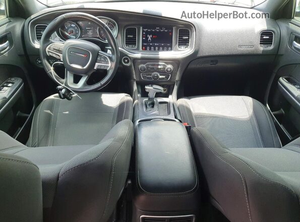 2C3CDXHG0HH515328 2017 DODGE CHARGER Gray Widok deski rozdzielczej