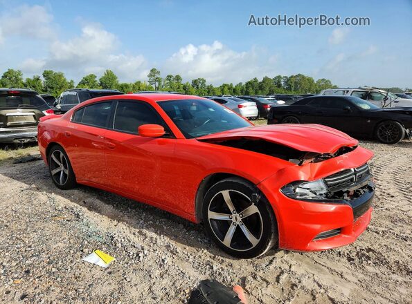 2C3CDXHG0HH575481 2017 DODGE CHARGER Orange Передня права чверть