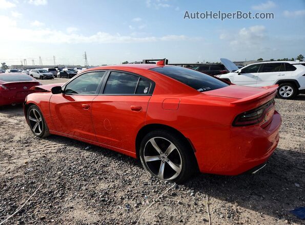 2C3CDXHG0HH575481 2017 DODGE CHARGER Orange Задня ліва чверть