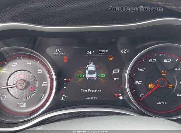 2C3CDXHG0JH215889 2018 DODGE CHARGER Gray Vista de los asientos traseros