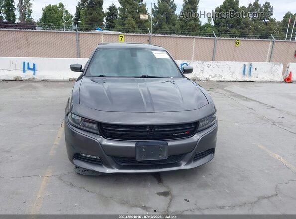2C3CDXHG0JH215889 2018 DODGE CHARGER Gray Vista del cuadro de instrumentos