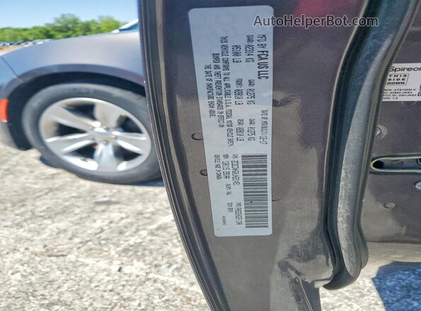 2C3CDXHG0JH221451 2018 DODGE CHARGER Gray ძრავის განყოფილების ხედი