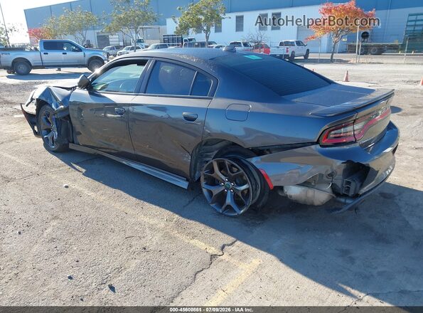 2C3CDXHG0JH281374 2018 DODGE CHARGER Gray Задня ліва чверть