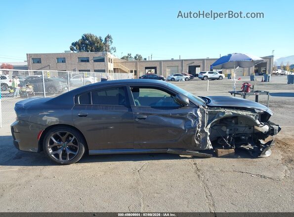 2C3CDXHG0JH281374 2018 DODGE CHARGER Gray Вид щитка приладів