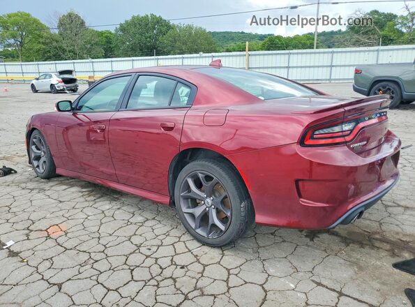 2C3CDXHG0JH291127 2018 DODGE CHARGER Burgundy Rear left
