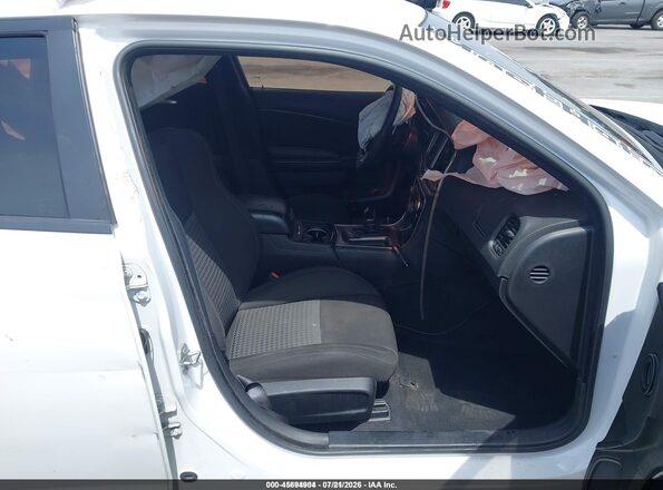 2C3CDXHG0LH241511 2020 DODGE CHARGER White Widok wnętrza z przodu