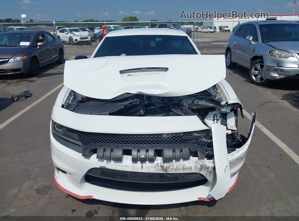2C3CDXHG0MH602074 2021 DODGE CHARGER White Instrument cluster view