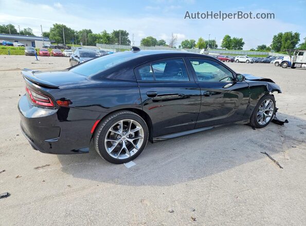 2C3CDXHG0NH149687 2022 DODGE CHARGER Black Задня права чверть