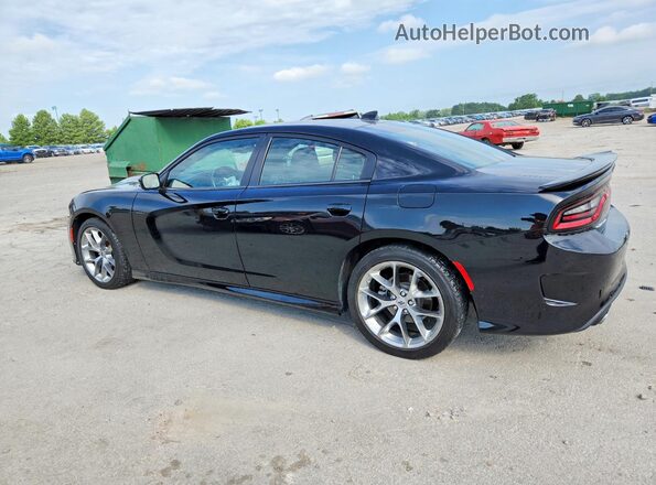 2C3CDXHG0NH149687 2022 DODGE CHARGER Black Задня ліва чверть