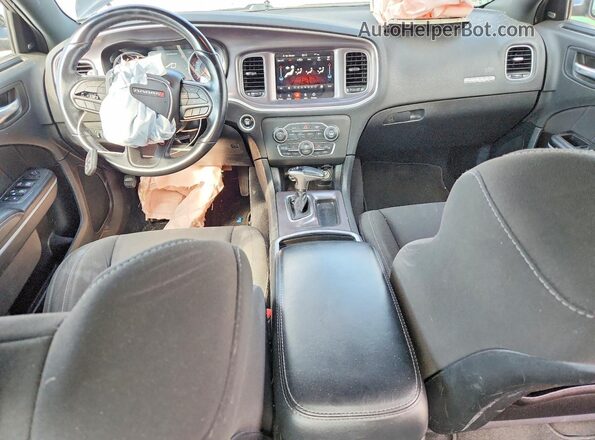 2C3CDXHG0NH149687 2022 DODGE CHARGER Black Вид панелі приладів