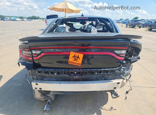 2C3CDXHG0PH512895 2023 DODGE CHARGER Black Widok z tyłu