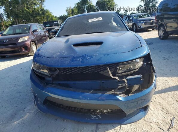 2C3CDXHG0PH603536 2023 DODGE CHARGER Blue Դիմացի տեսք