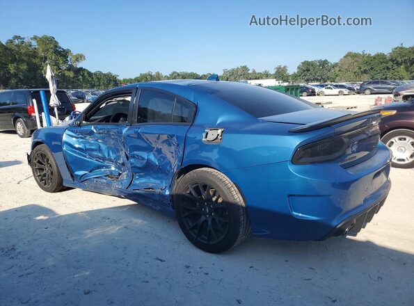 2C3CDXHG0PH603536 2023 DODGE CHARGER Blue Հետևի ձախ