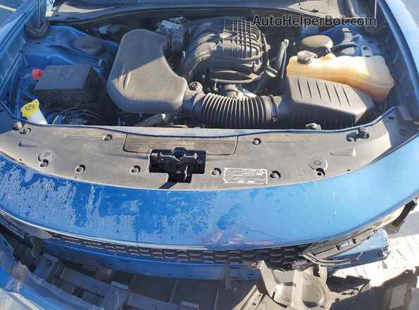2C3CDXHG0PH603536 2023 DODGE CHARGER Blue Սալոնի հետևի տեսք