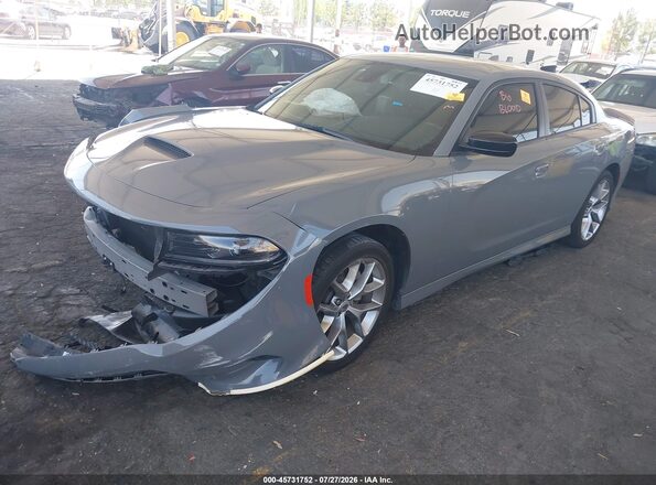 2C3CDXHG0PH642546 2023 DODGE CHARGER Gray Przód lewy