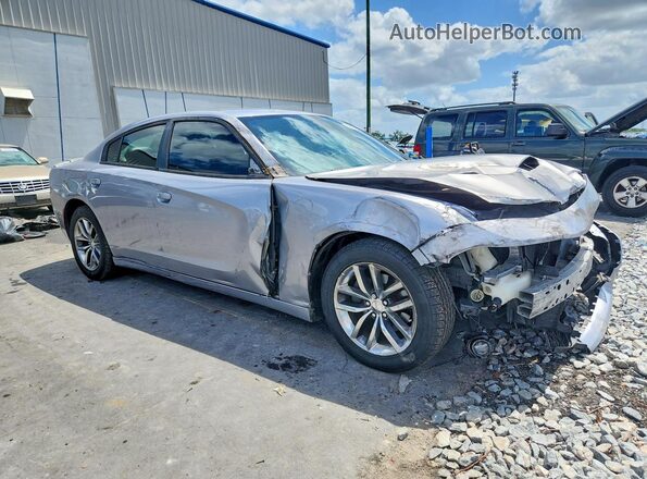 2C3CDXHG1GH139088 2016 DODGE CHARGER Серебряный Передняя правая четверть