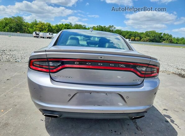 2C3CDXHG1GH139088 2016 DODGE CHARGER Серебряный Вид сзади