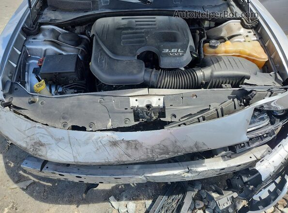 2C3CDXHG1GH139088 2016 DODGE CHARGER Серебряный Вид задней части салона