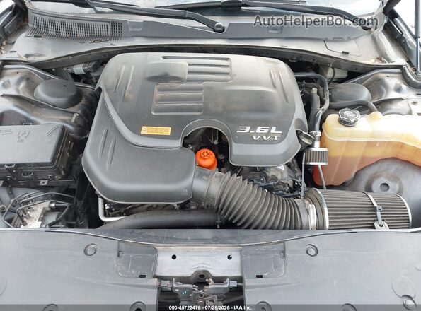 2C3CDXHG1GH174164 2016 DODGE CHARGER Серый Вид сзади