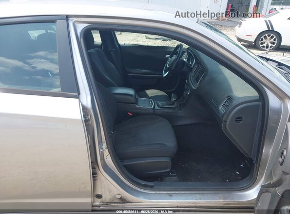 2C3CDXHG1GH178456 2016 DODGE CHARGER Gray Սալոնի դիմացի տեսք