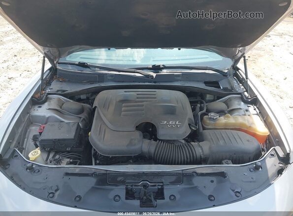 2C3CDXHG1GH178456 2016 DODGE CHARGER Gray Հետևի տեսք