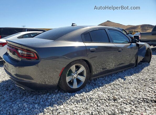 2C3CDXHG1GH227834 2016 DODGE CHARGER Gray Tył prawy
