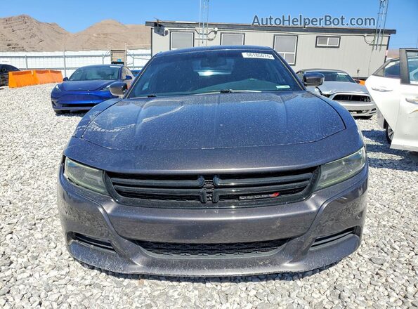 2C3CDXHG1GH227834 2016 DODGE CHARGER Gray Widok z przodu