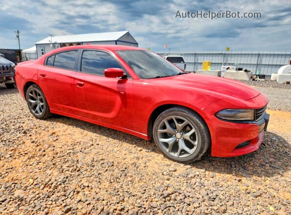2C3CDXHG1GH328128 2016 DODGE CHARGER Red წინა მარჯვენა