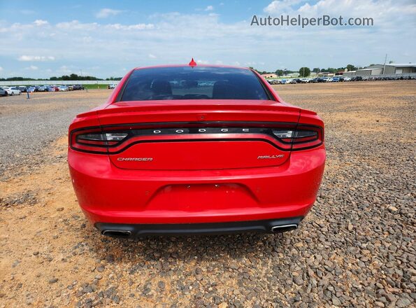 2C3CDXHG1GH328128 2016 DODGE CHARGER Red უკანა ხედი