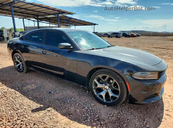2C3CDXHG1HH551836 2017 DODGE CHARGER Charcoal Delantero derecho