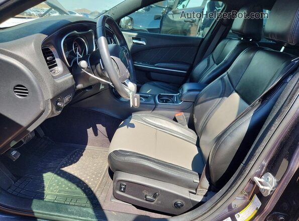 2C3CDXHG1HH551836 2017 DODGE CHARGER Charcoal Vista interior delantera