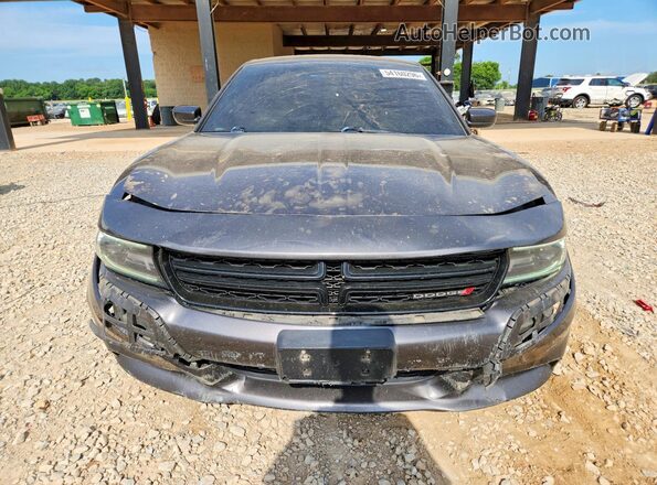 2C3CDXHG1HH575148 2017 DODGE CHARGER Charcoal Вид спереду
